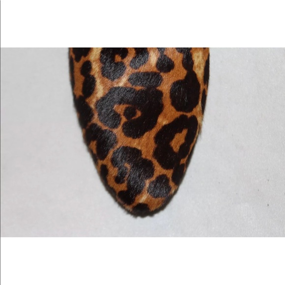 Like New Ralph Lauren leopard hair calf ankle stiletto boot - Picture 5 of 10